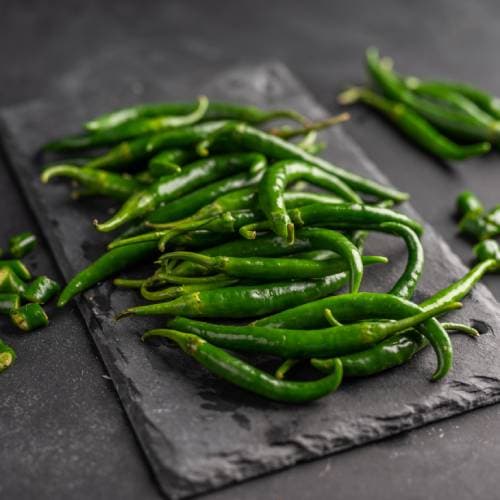 فلفل حار اخضر هندي 250جرام